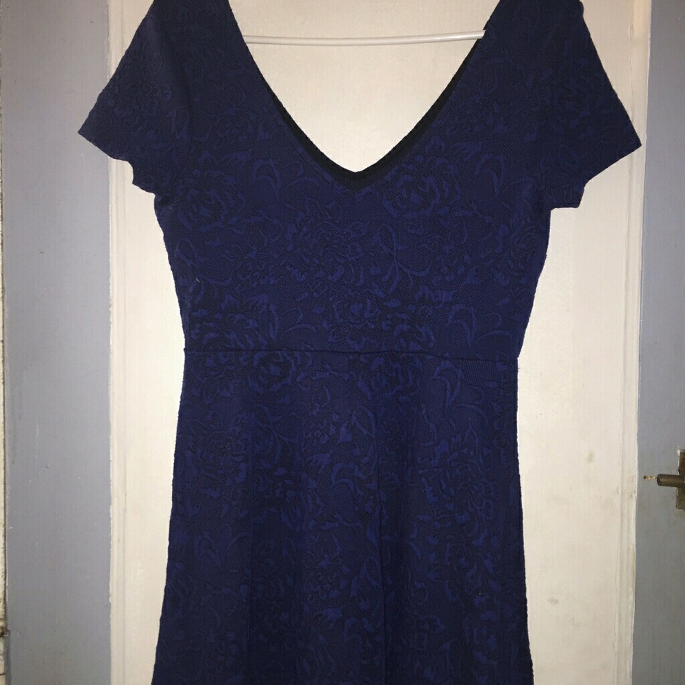 Navy blue dress